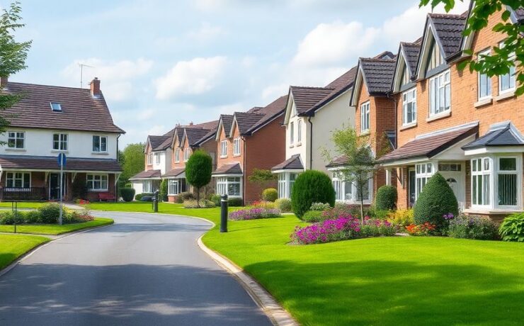 Detached and semi detached houses Detached and semi detached houses