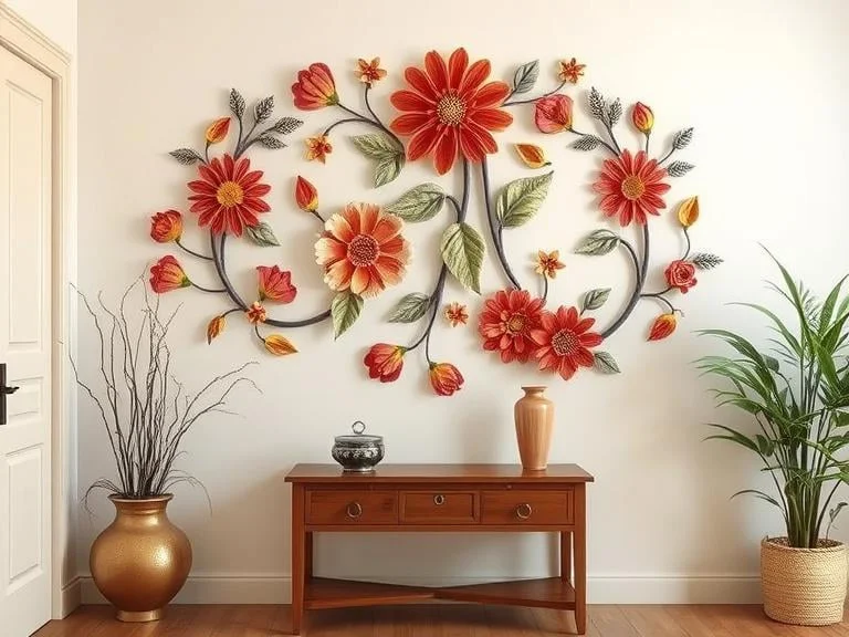 Floral Wall Decor Floral Wall Decor