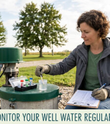 monitor your well water regularly