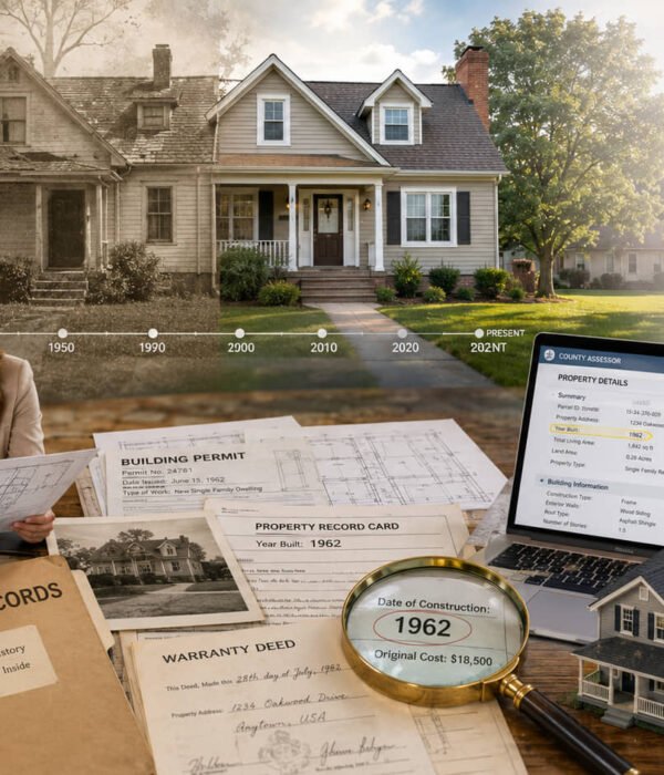 How do I find out when my home was built How do I find out when my home was built