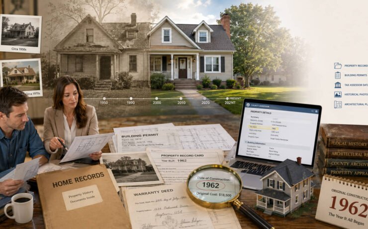 How do I find out when my home was built How do I find out when my home was built