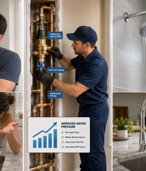 How do you increase water pressure in your home How do you increase water pressure in your home