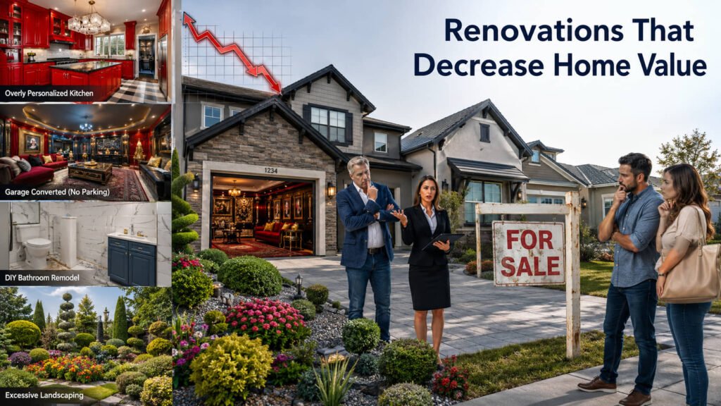 Renovations That Decrease Home Value
