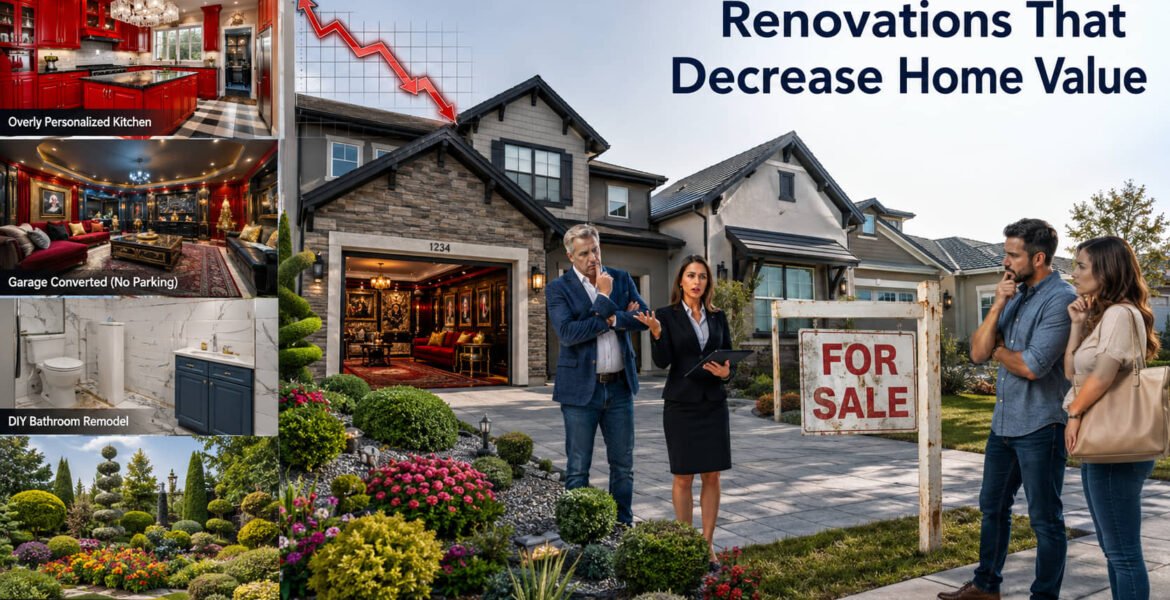 Renovations That Decrease Home Value