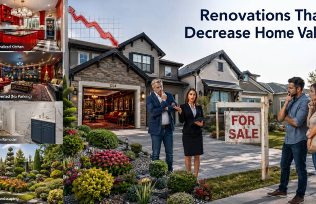 How Over‑Personalized Renovations That Decrease Home Value Hurt Your Sale