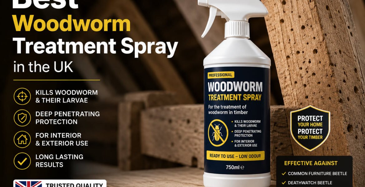 Best Woodworm Treatment Spray in the UK