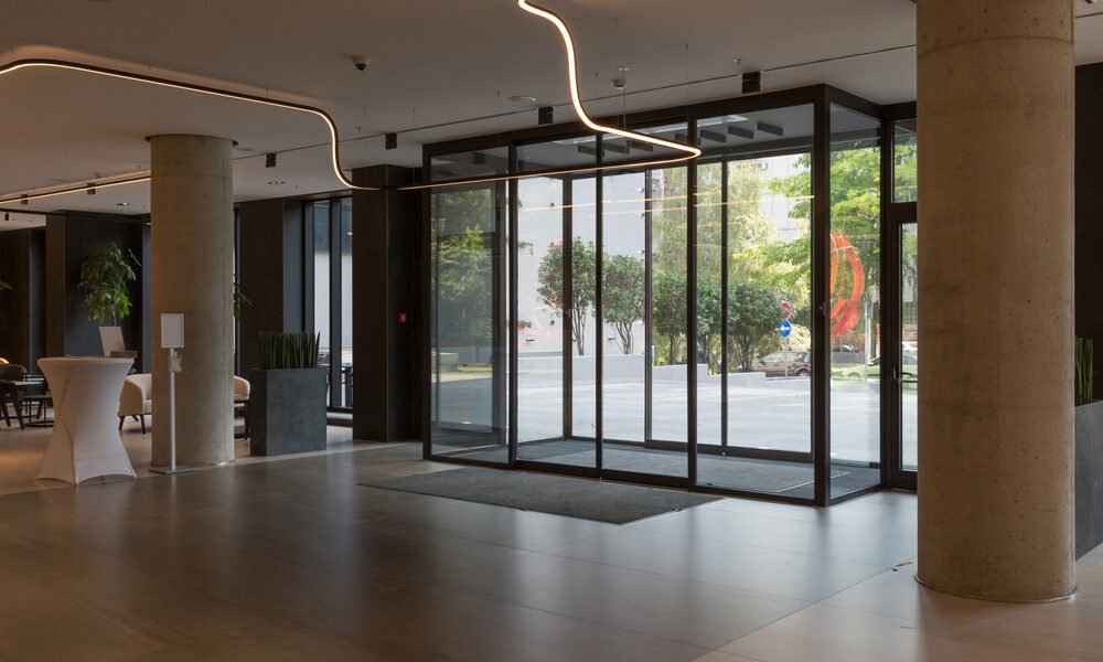 Automatic Sliding Glass Door