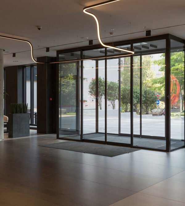 Automatic Sliding Glass Door