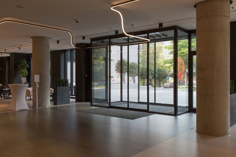 Automatic Sliding Glass Door